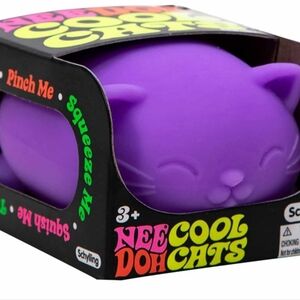 NEE DOH Cool Cat Purple AUTHENTIC